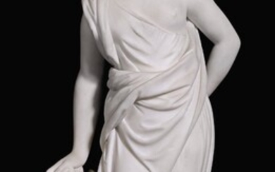 CLASSICAL MAIDEN, French or Italian, 19th century