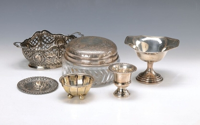 7 pieces of silver, around 1900 until...