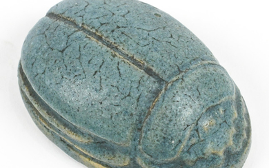 Grueby Art Pottery Scarab Paperweight