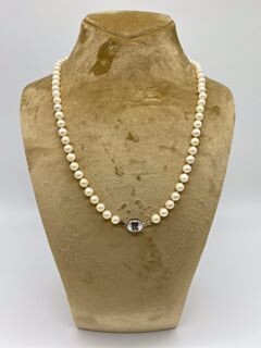 8 kt. Akoya pearl - Necklace