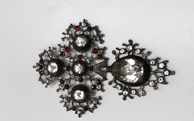 925 sterling silver Saint Lô cross pierced with...