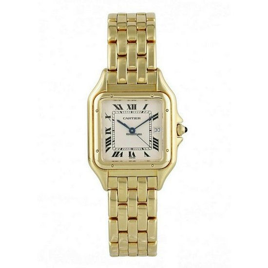 Cartier Panthere 18k Yellow Gold Large 1060 Watch