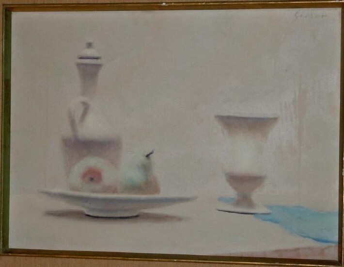 ANDRE GISSON STILL LIFE OIL PAINTING CHRISTIES Prov.