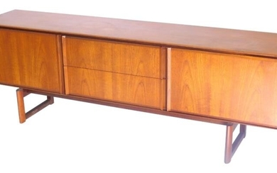 A 1960/70s White and Newton teak low sideboard in...