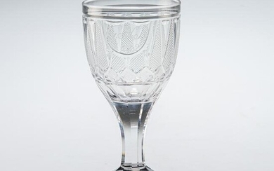 A 'CABINET' GLASS, CIRCA 1790