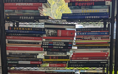 A Collection of Ferrari Books
