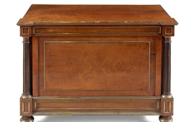 A Directoire Style Walnut Trunk