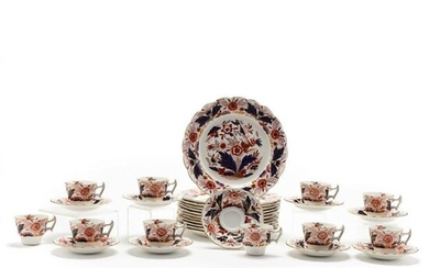 A Group of English Imari Style Booth's Ironstone