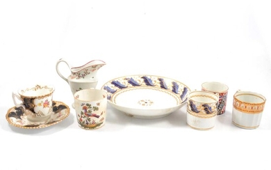 A small collection of British 18th century porcelain