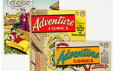 Adventure Comics Group of 5 (DC, 1954). Includes #201...