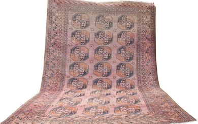Afghan Ersari carpet - 345 cm - 245 cm - Wool on Cotton - Late 19th century