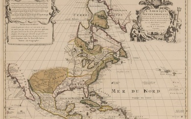 After De L'Ise's map of North America