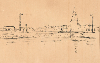 Albert MARQUET 1875 - 1947 Ensemble de deux oeuvres sur papier