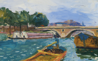 Albert Marquet (1875-1947), Paris, Pont sur la Seine