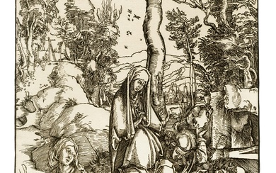 Albrecht Drer (Norimberga,, 1471 - 1528) [da], La lamentazione. XVIII secolo.