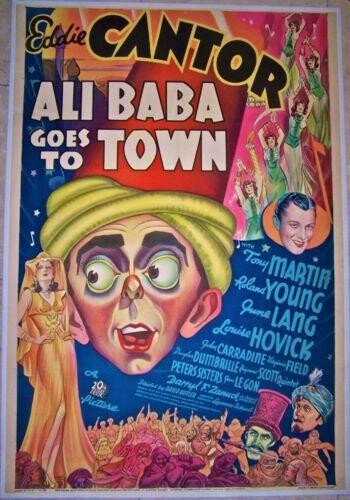 Ali Baba Goes To Town - Eddie Cantor (1937) US One