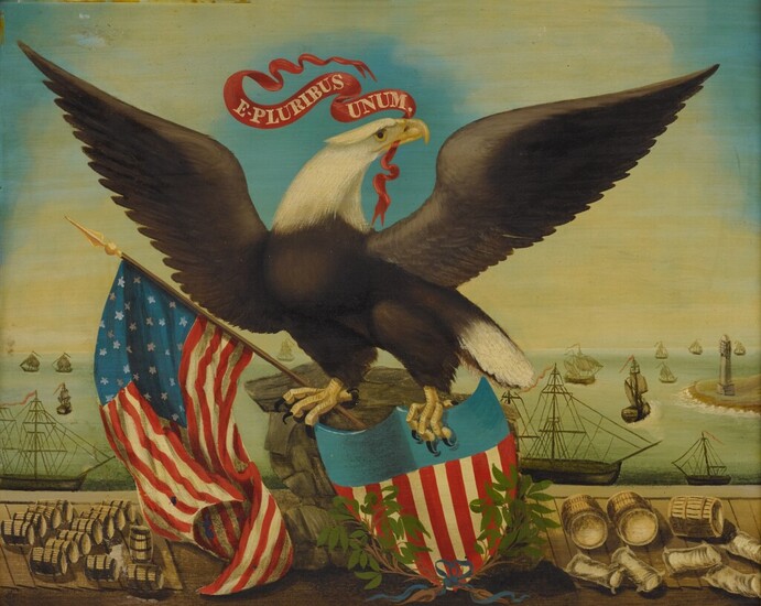 American Bald Eagle, American School, 19th Century