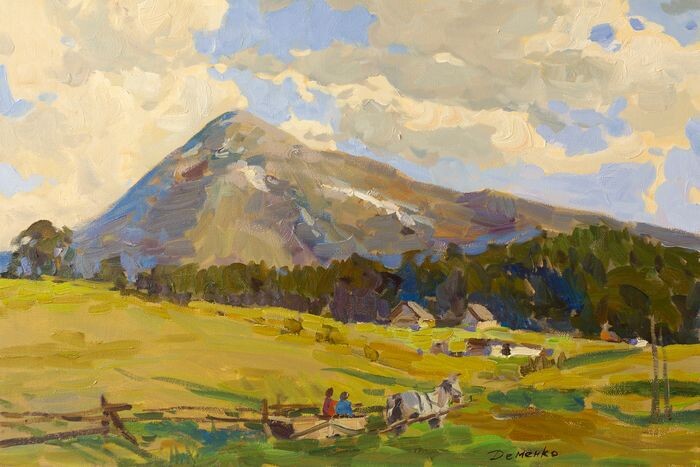Anatoly Demenko (b. 1980) - The Carpathian mountains