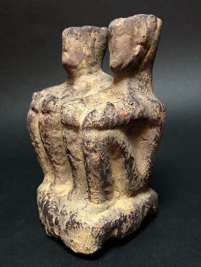 Ancestor figures - Terracotta - Ifugao - Luzon, Philippines
