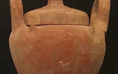 Ancient Greek Terracotta Lebes gamikos or marriage vase