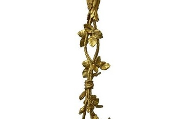 Antique French gilt bronze putti chandelier