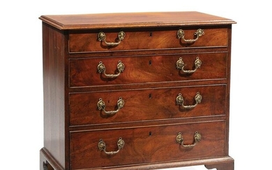 Antique George III-Style Walnut Chest of Drawers