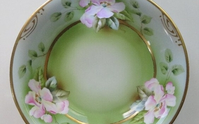 Antique German Art Nouveau Porcelain Bowl 1882-1913