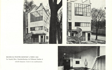 [Architecture]. Le Corbusier. Le Corbusier et Pierre Jeanneret. Oeuvre complète...