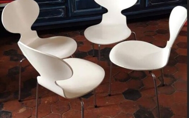 Arne Jacobsen - Fritz Hansen - Dinner chair (4)