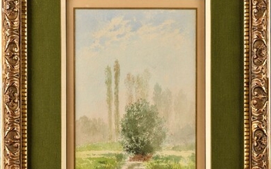 Auguste ALLONGÉ (1833-1898) "L'étang" et... - Lot 27 - Osenat