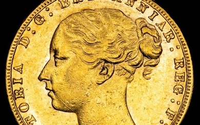 Australia - Sovereign 1876-M (Melbourne ) - Queen Victoria (1837-1901)- Gold