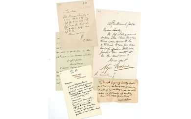 Autograph Collection.- Incl. Scholars, Artists and Diplomats