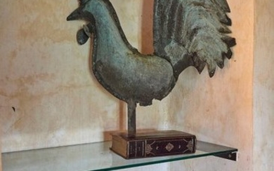 BELLING COQ in copper (numerous oxidations, good condition)....