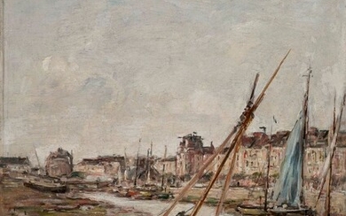 BOUDIN Eugène, 1824-1898 Le port de Trouville... - Lot 27 - Rossini