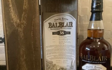 Balblair 1966 38 years old - Original bottling - b. 2004 - 70cl