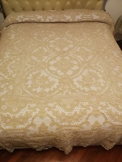 Bedspread Burano - Linen - Second half 20th century