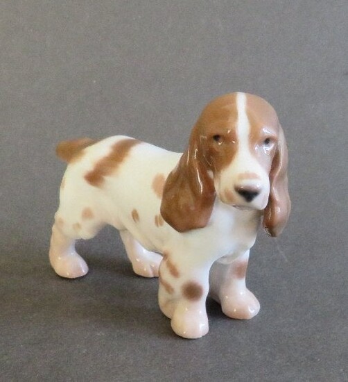 Bing and Grondahl Porcelain Cocker Spaniel Dog Figurine