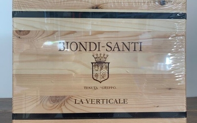 Biondi Santi "La Verticale" 2 x 2009, 2 x 2011, 2 x 2013 - Brunello di Montalcino - 6 Bottles (0.75L)