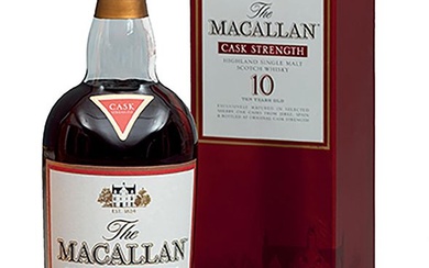 Bottiglia da 1,0 litri di Whisky Macallan, 10 anni, Cask Strength