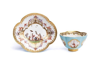 Bowl with saucer, Meissen 1720/30 | Koppchen mit Unterschale, Meissen 1720/30