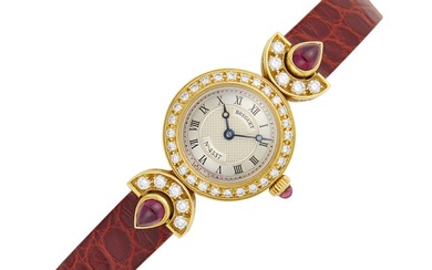 Breguet Gold, Diamond and Cabochon Ruby 'Classique Cocktail' Wristwatch, Ref. 8331