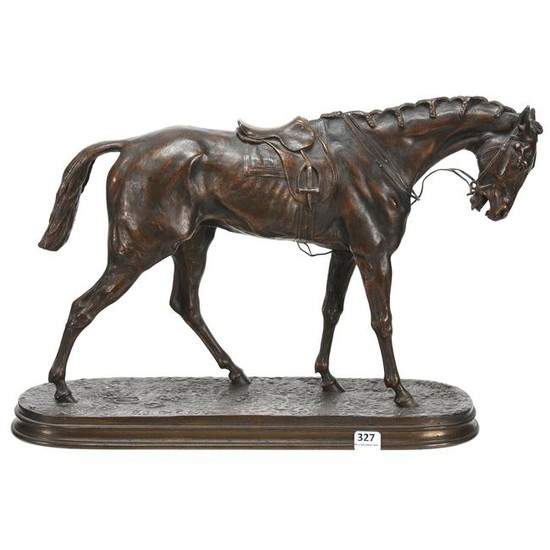 Bronze Figure After P.J. Mene (1810-1879)