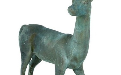 Bronze Garden Sculpture of a Deer