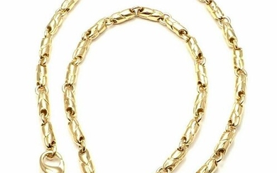 Bvlgari Bulgari 18k Yellow Gold Link Chain Necklace