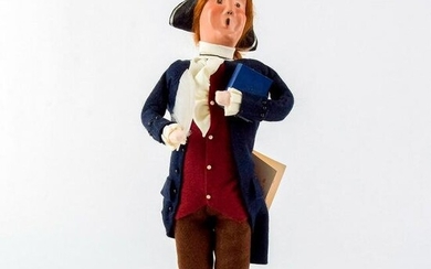 Byers Choice Figurine, Williamsburg Thomas Jefferson