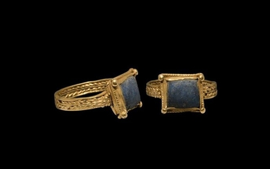 Byzantine Gold Ring with Gemstone