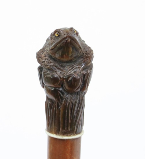 CARVED ENGLISH CANE