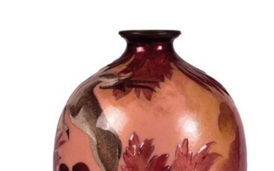 Camille FAURE (1874-1956) Vase en cuivre...