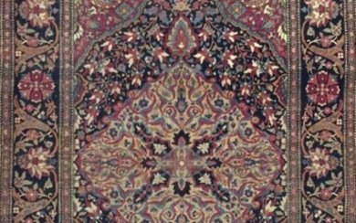 Carpet, Isfahan master Ahmad - Wool on Cotton - Early 20th century