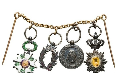 Chain with miniatures, France, Third Republic